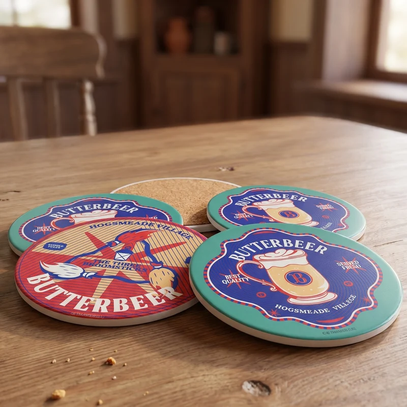 Harry Potter - Butterbier Untersetzer 4er Set