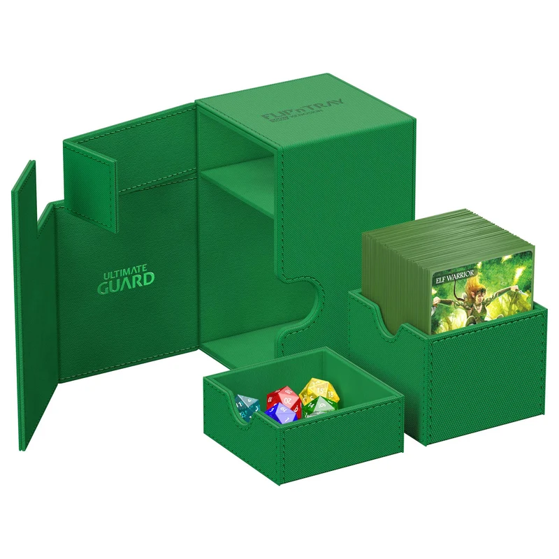 Ultimate Guard Flip'n'Tray 100+ Xenoskin - Green