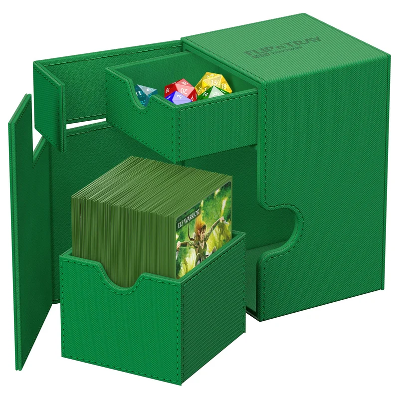 Ultimate Guard Flip'n'Tray 100+ Xenoskin - Green