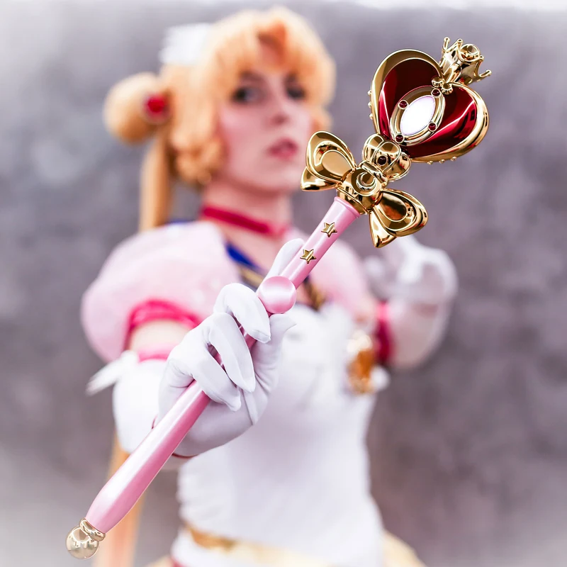 Sailor Moon - Kosmisches Zepter der Mondherzen Replik