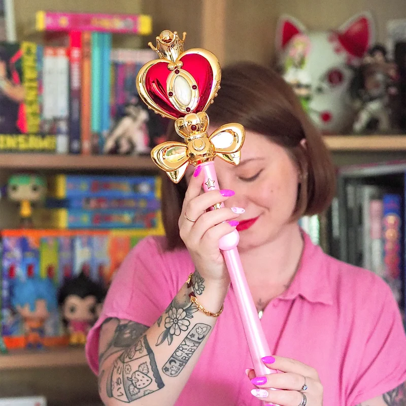 Sailor Moon - Kosmisches Zepter der Mondherzen Replik