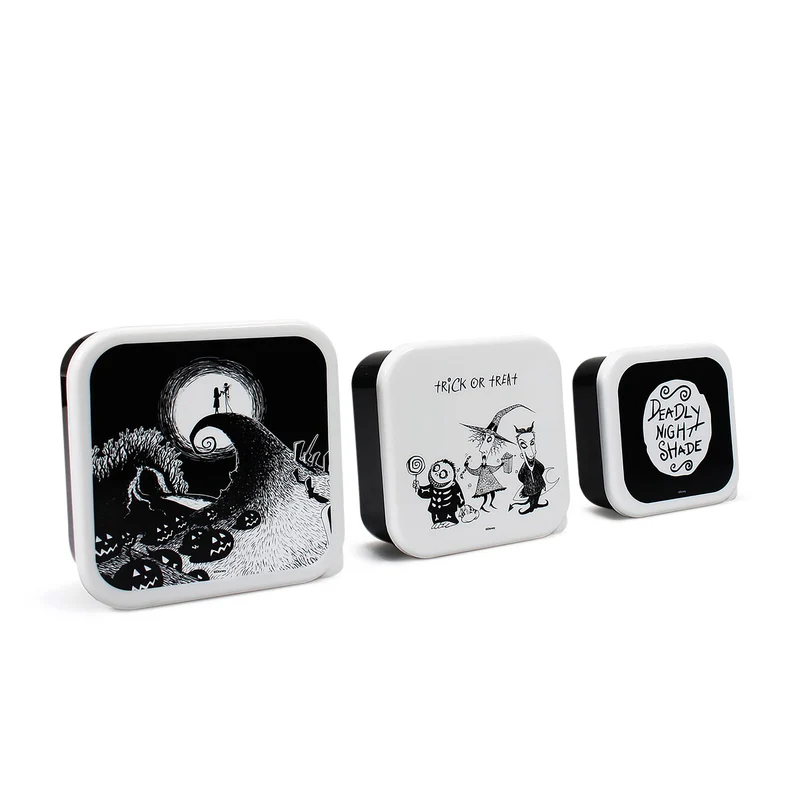Nightmare Before Christmas - Deadly Shade Lunchbox 3er Set