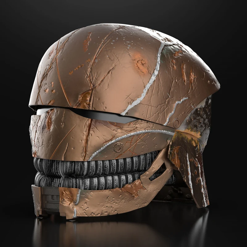 Star Wars The Acolyte - Qimir The Stranger Black Series Helm Replik