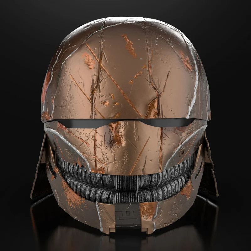 Star Wars The Acolyte - Qimir The Stranger Black Series Helm Replik