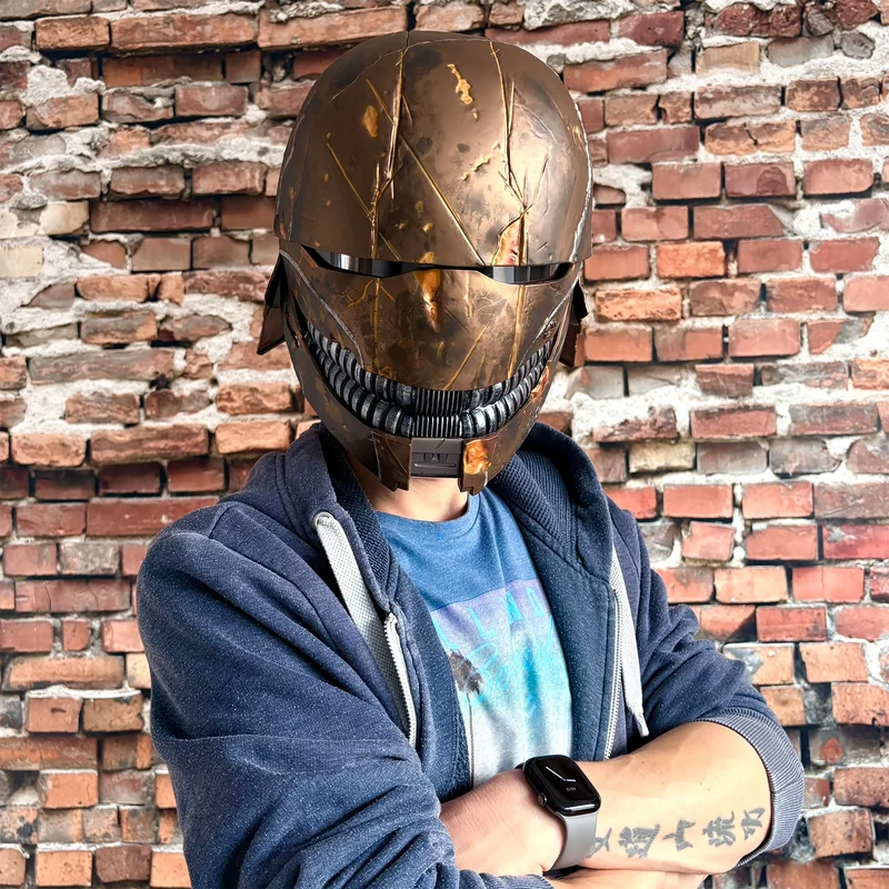 Star Wars The Acolyte - Qimir The Stranger Black Series Helm Replik