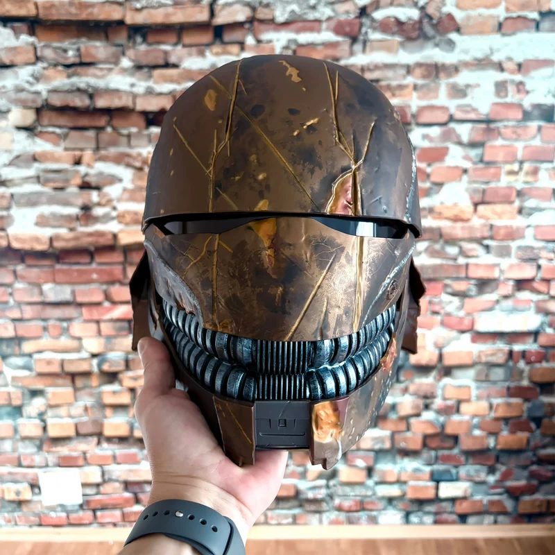 Star Wars The Acolyte - Qimir The Stranger Black Series Helm Replik