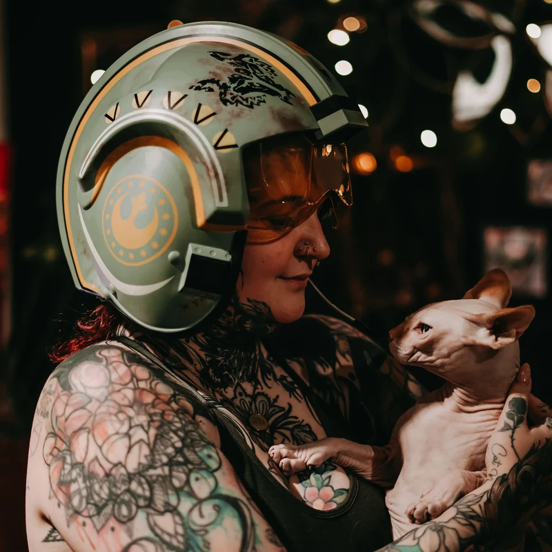Star Wars - Trapper Wolf Helm Replik mit Licht- und Soundeffekten