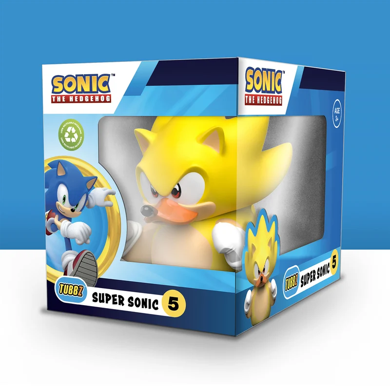 Sonic the Hedgehog - Super Sonic TUBBZ Deko Ente