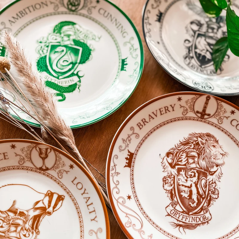 Harry Potter - Hogwarts Häuser Tellerset
