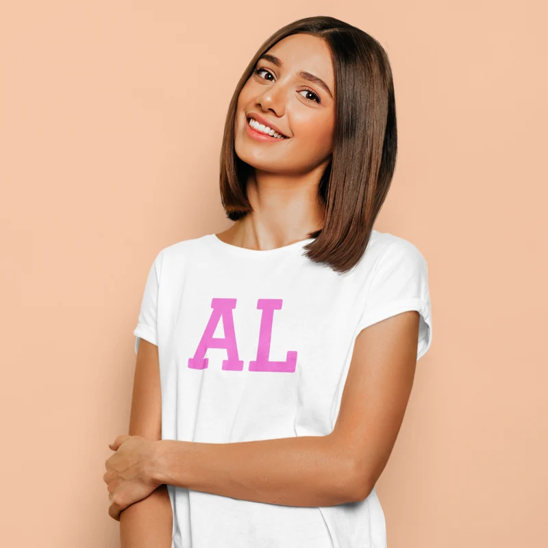 Personalised Monogrammed Women's T-Shirt