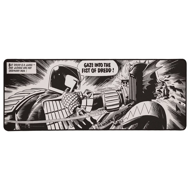 2000 AD Schreibtischunterlage & Untersetzer Judge Dredd