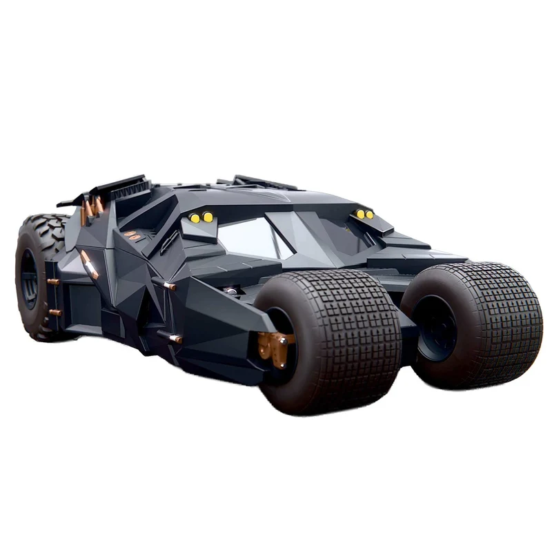 Batman 1989 Super Cyborg Fahrzeug Batmobile Tumbler (Full Color) 33 cm