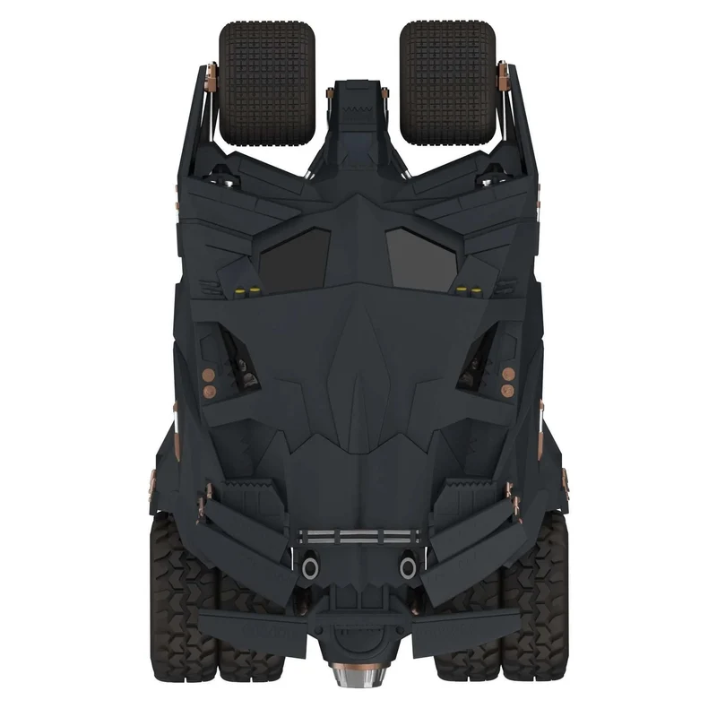 Batman 1989 Super Cyborg Fahrzeug Batmobile Tumbler (Full Color) 33 cm