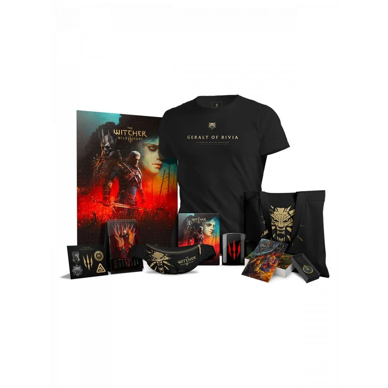 The Witcher 3: Wild Hunt Geschenkbox 10th Anniversary Monster Slayer Kit