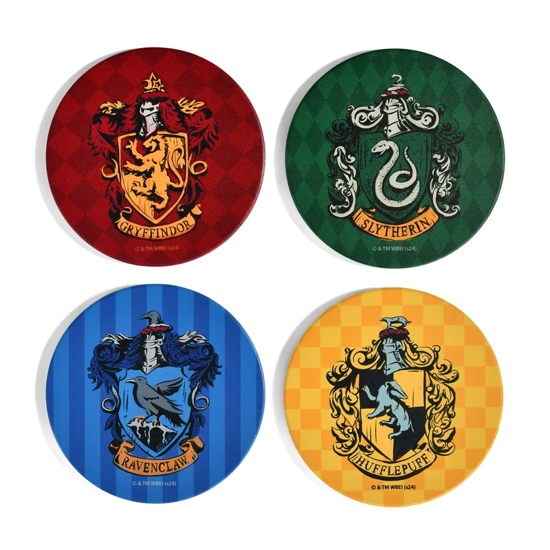 Harry Potter - Häuserwappen Untersetzer 4er Set