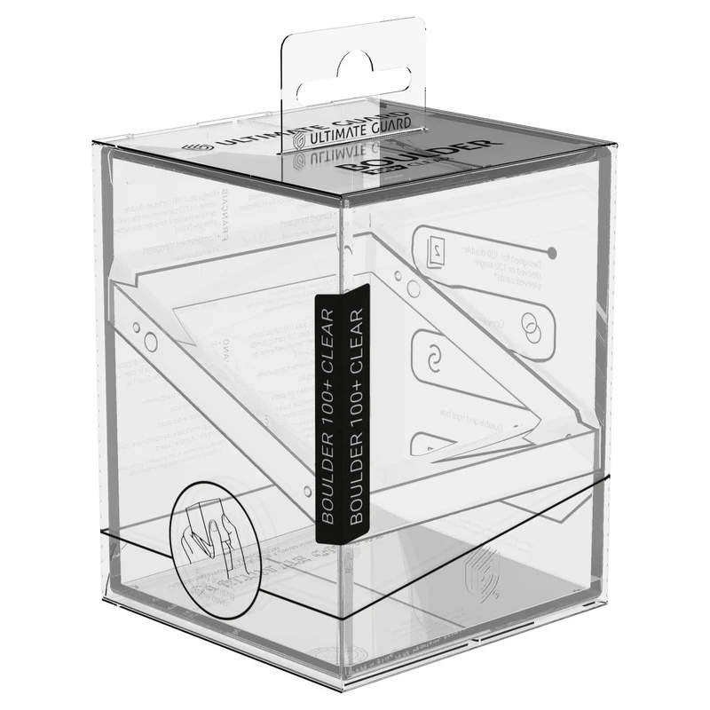 Ultimate Guard Boulder 100+ Clear - Transparent