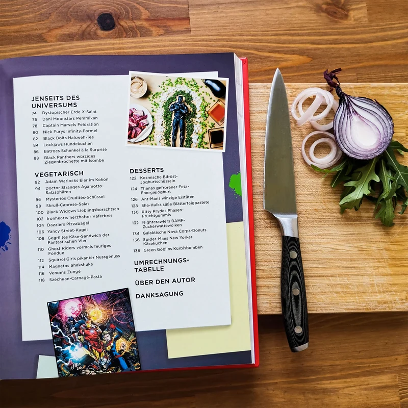 Marvel Eat the Universe - Das offizielle Kochbuch