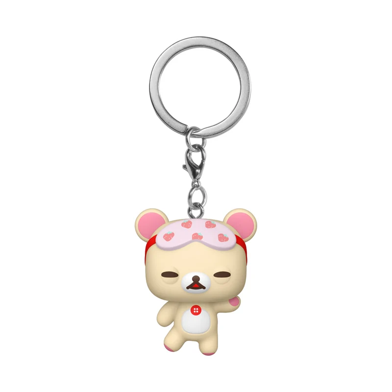 Rilakkuma- Korilakkuma Sleepy Funko Pop Schlüsselanhänger