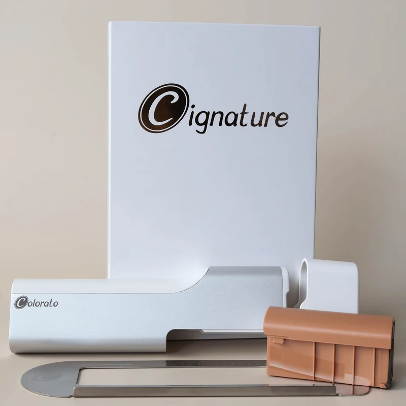 Cignature® mobiler Barista 2.0 Getränkedrucker - inklusive 1 Patrone und Zubehör (BLUETOOTH)