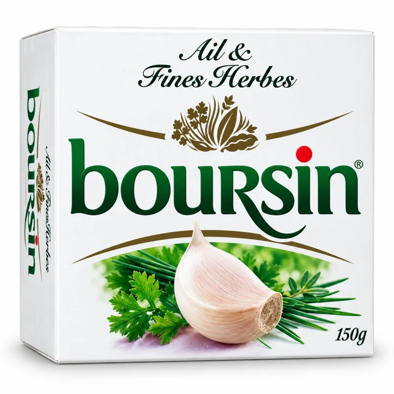 Boursin Garlic & Herbs Cheese - 150G