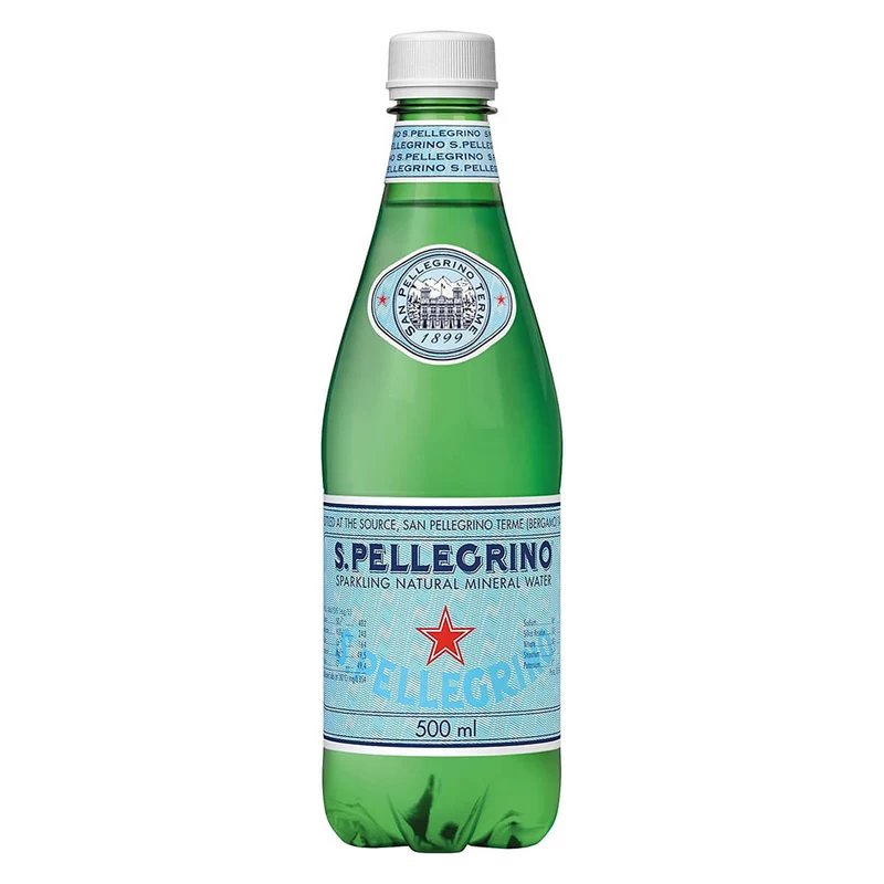San Pellegrino Sparkling Water, Italy - 24 X 500ML