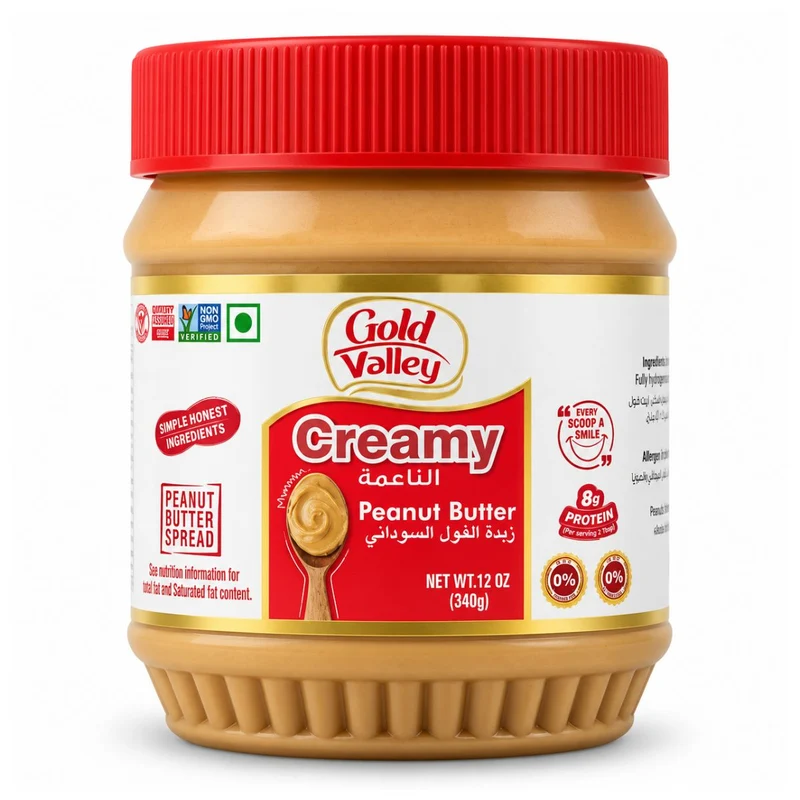 Gold Valley Creamy Peanut Butter - 340G