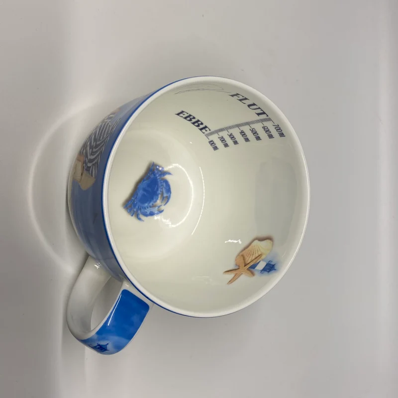 Jumbo-Becher „Strand-Design“