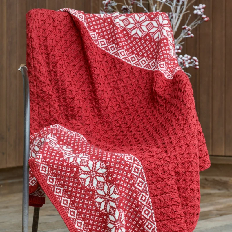 Jacquard Throw