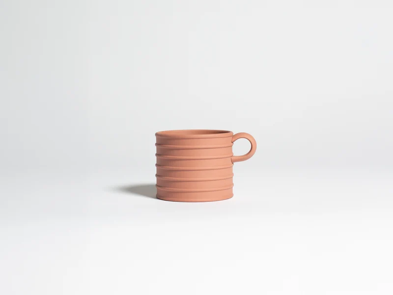 WEDGWOOD GREEK CUPS IN BROWN