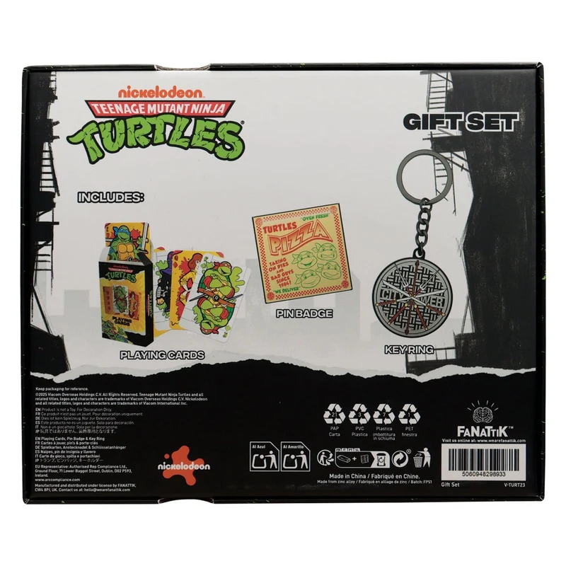 Teenage Mutant Ninja Turtles Geschenkebox Cowabunga