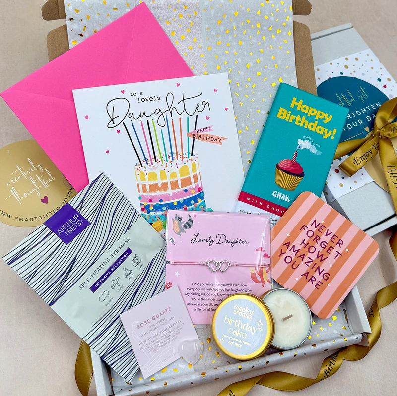 To a Lovely Daughter – Birthday Glow Letterbox Gift