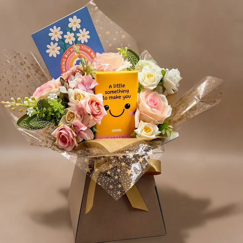 Sending Big Hugs Chocolate Bouquet