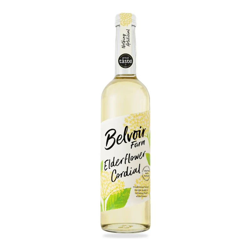 Belvoir Farm Elderflower Cordial, UK - 500ML