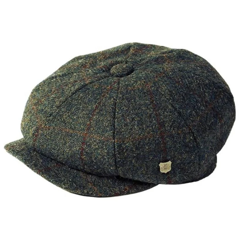 Harris Tweed 8 Piece Bakersboy Cap