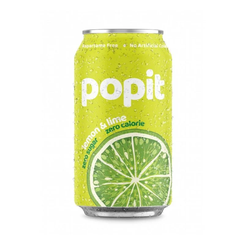 Pop It Lemon Lime Soft Drink, UAE - 24 X 300ML | 2 Day Lead Time
