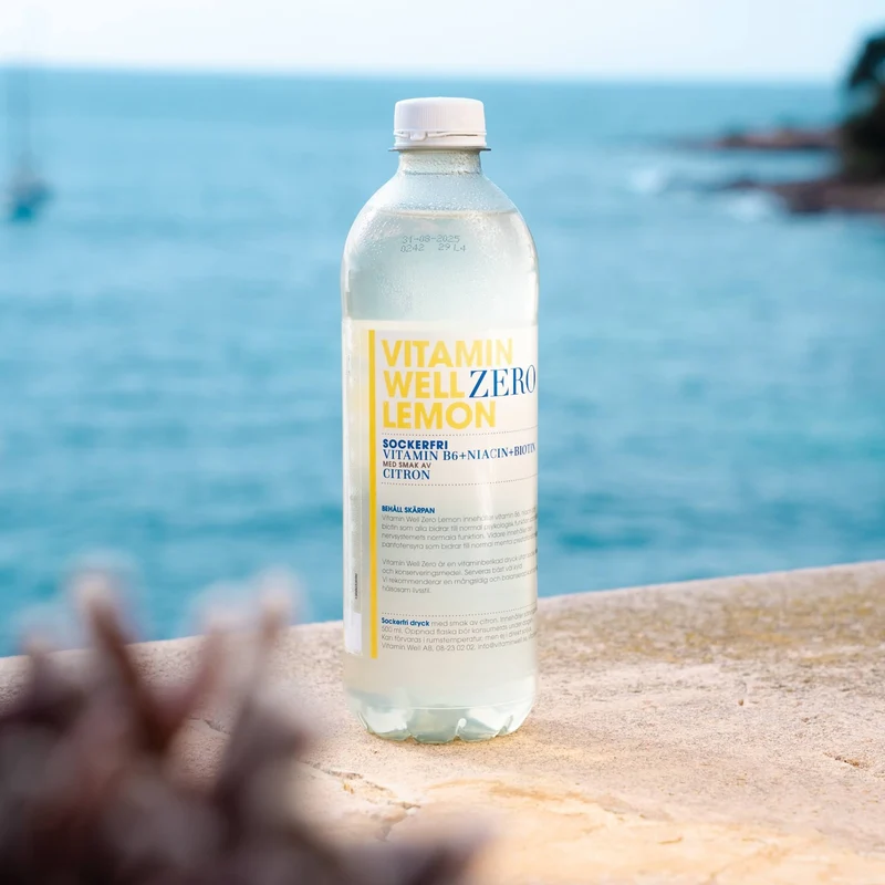 Vitamin Well Zero Lemon, Netherlands - 12 X 500ML