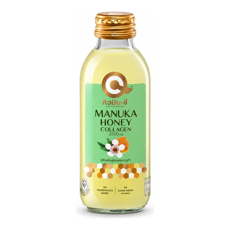 Qmin-C Manuka Honey Collagen Drink, Thailand - 24 X 150ML | 2 Day Lead Time