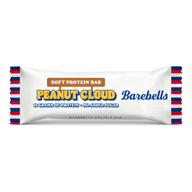 Barebells Peanut Cloud Soft Protein Bars, Netherlands - 12 X 55G | 2 Day Lead Time