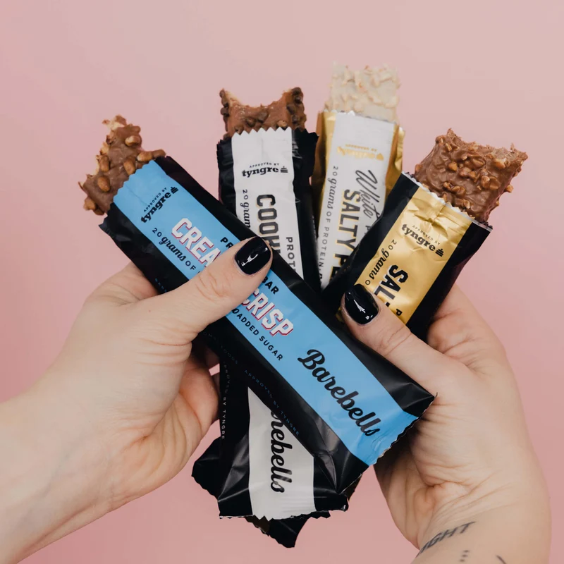 Barebells White Salty Peanut Protein Bars, Croatia - 12 X 55G | 2 Day Lead Time