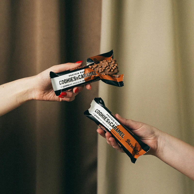 Barebells Cookies & Caramel Protein Bars, Croatia - 12 X 55G | 2 Day Lead Time