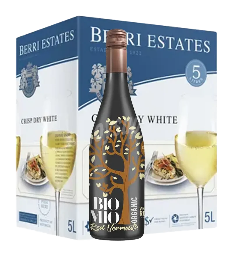 Berri Estates Crisp Dry White Cask 5L