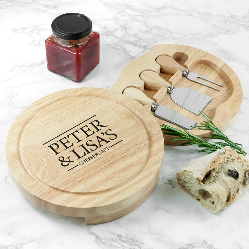 Personalised Couple Cheese Board