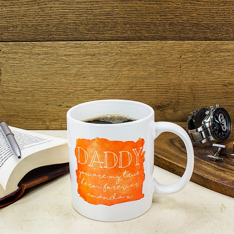Personalised Coastal Watercolour Personalised Mug