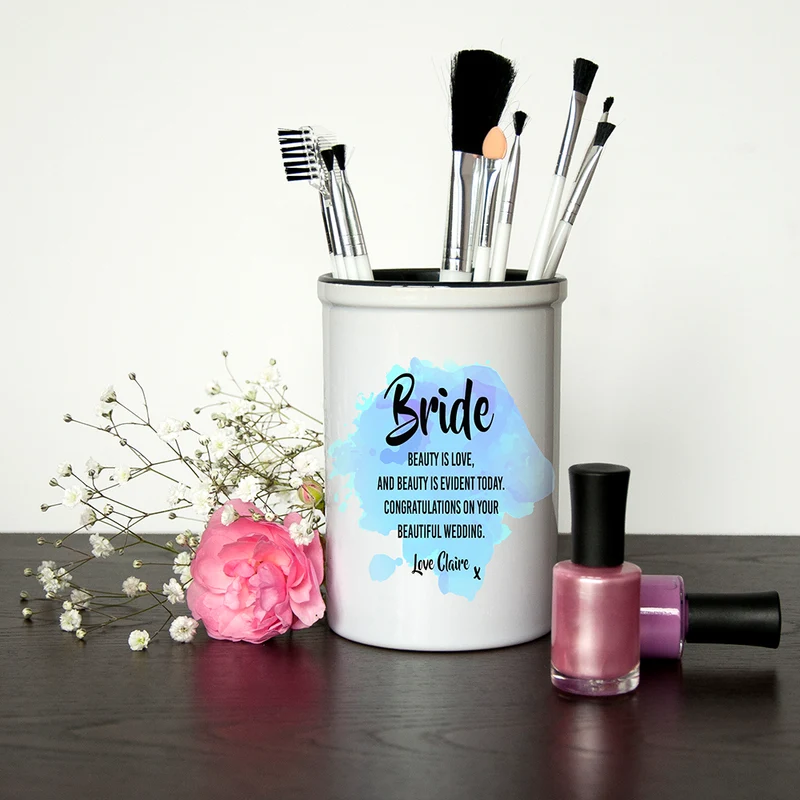 Personalised Bridal Personalised Miniature Champagne Bucket