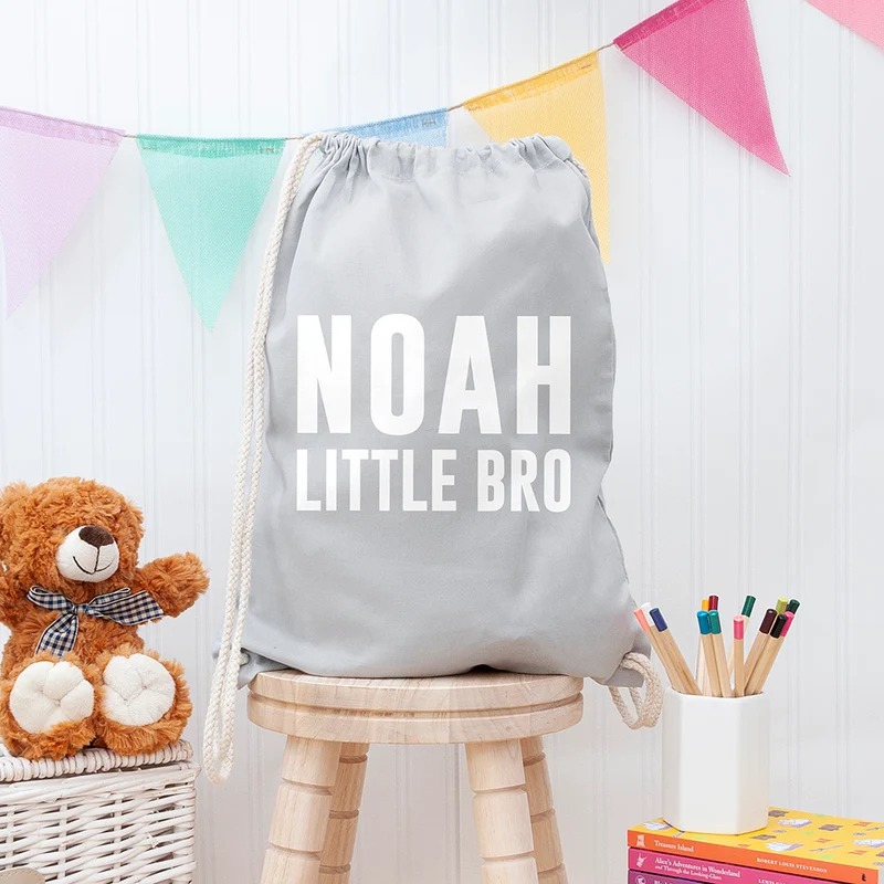 Personalised Boy's Personalised Brother Gym Bag