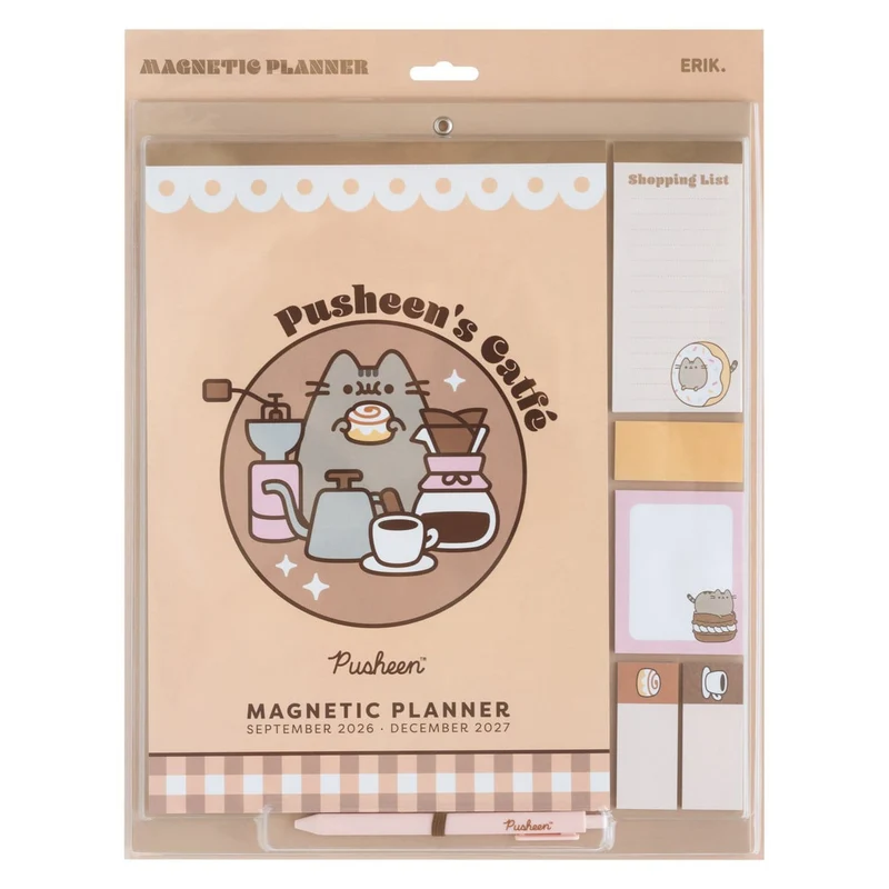 Pusheen magnetischer Planer 2026/27 30 x 35 cm