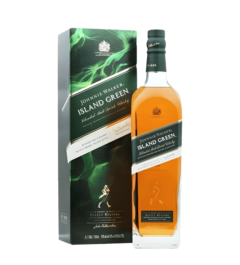 Johnnie Walker Island Green Blended Malt Scotch Whisky 1L
