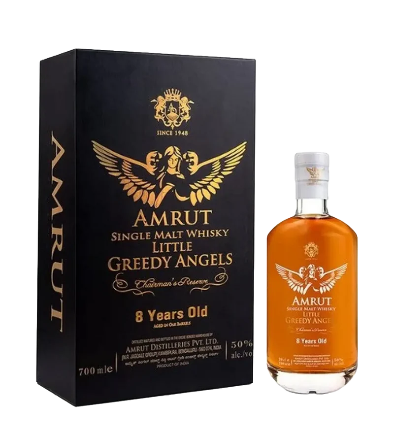 Amrut Greedy Angels 8 Year Old Single Malt Whisky 700ml