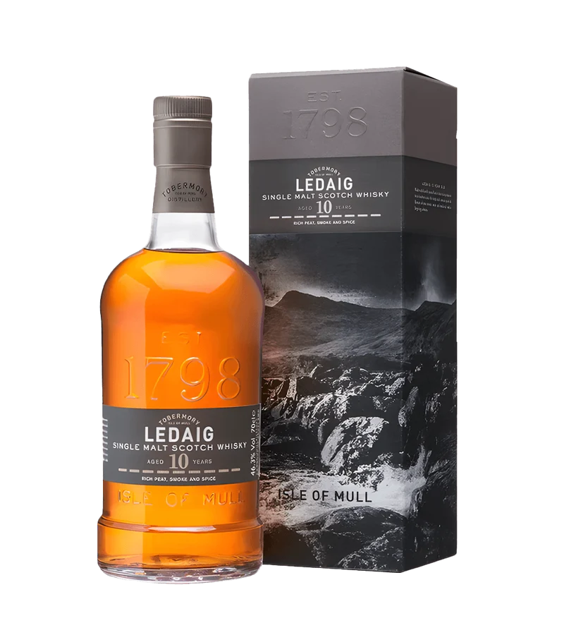 Ledaig 10 Year Old Single Malt Scotch Whisky 700ml