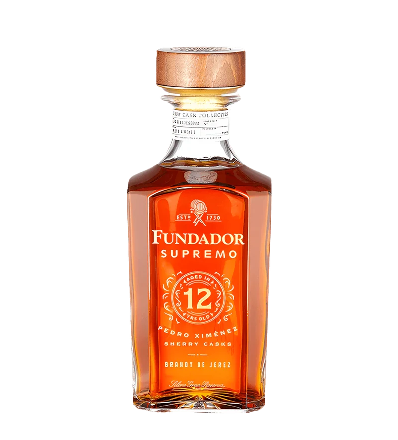 Fundador Supremo 12 Year Old Brandy 1L